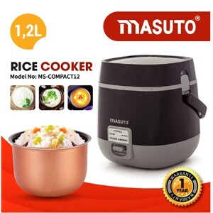 Nồi cơm điện mini Masuto MS-Compact12 - 1.2 lít
