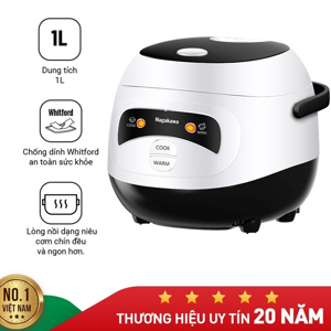 Nồi cơm điện mini Nagakawa NAG0134 (400W-1L)