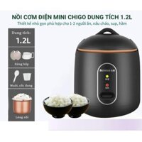 Nồi Cơm Điện Mini , Nồi cơm điện Hàn Quốc Chigo Chính Hãng, nồi nấu đa năng mini,nấu cơm