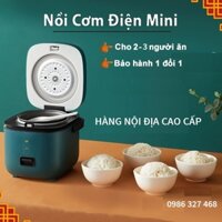 Nồi cơm điện mini, Nồi đa năng JIASHI 1,2L ( Nấu cơm ngon, nấu cháo, hầm, hấp luộc) cho 1 đến 3 người