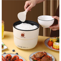 Nồi Cơm Điện Mini, Nồi Lẩu Điện GANFAN Đa Năng Cho 1-2 Người Nhỏ Gọn 300W