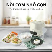 Nồi Cơm Điện Mishio MK233 size 0.8L nấu cơm ngon