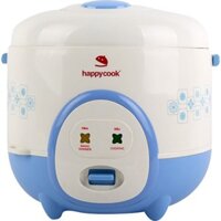 Nồi cơm điện nắp cài Happy cook HC-180A 1.8 lít màu xanh - Bảo hành Chính hãng