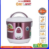 Nồi cơm điện nắp gài 1.0L COMET - CM8025 - Hàng Chính Hãng Bảo Hành 12 Tháng