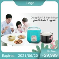 Nồi cơm điện nắp gài 1,8 lit Sunhouse Mama SHD8652G [HÀNG TRƯNG BÀY GIÁ SỐC][FREESHIP❤️]