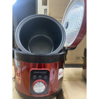 Nồi Cơm Điện nắp gài 1.8L Tặng Kèm Vỉ Hấp, Có Chế Độ Nấu Cháo Bảo Hành 12 Tháng