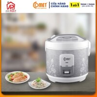 Nồi cơm điện nắp gài 1.8L COMET - CM8010 - Hàng Chính Hãng Bảo Hành 12 Tháng