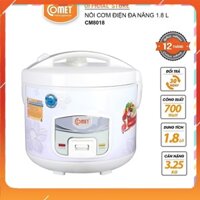 Nồi cơm điện nắp gài 1.8L Comet CM8018 tiện lợi [BẢO HÀNH VÀ ĐỔI TRẢ]