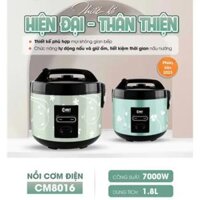 NỒI CƠM ĐIỆN NẮP GÀI COMET 1.8 LÍT CM8016 – HÀNG CHÍNH HÃNG (CÓ HỎA TỐC)