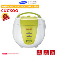 Nồi cơm điện nắp gài Cuckoo CR-0661 GRVNCV 1.0 lít (Xanh lá, cam) Bảo hành 12 tháng - SAFEMALL Chính Hãng