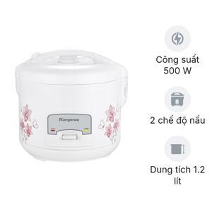Nồi cơm điện nắp gài Kangaroo KG12RC1 - 1.2 lít