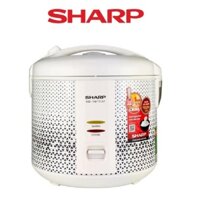 Nồi cơm điện nắp gài Sharp 1.8 lít KS-181TJV - Hàng chính hãng