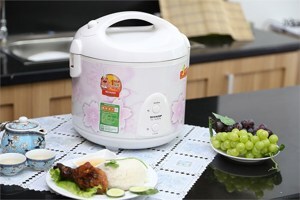 Nồi cơm điện Sharp KS-192ETV (KS-192ETV-SP) - Nồi cơ, 1.8 lít, 600W