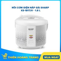 Nồi Cơm Điện Nắp Gài Sharp KS-181TJV - 1.8 L