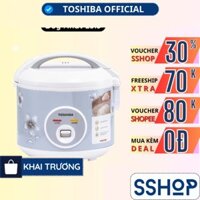 Nồi cơm điện nắp gài Toshiba, Hàng chính hãng, lòng nồi dày chống dính RC-10JFM(H)VN 1L, RC-18JFM(H)VN 1.8L - SSHOP MALL