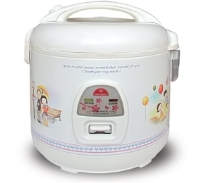 Nồi cơm điện nắp liền Kim Cương KC-1LG (1lít)