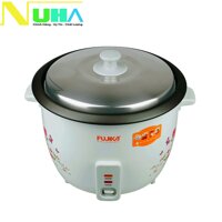 Nồi cơm điện nắp rời 1.5L Fujika FJ-NC1501 cho gia đình 2 - 8 người ăn hoa văn ngẫu nhiên bảo hành 12 tháng LazadaMall