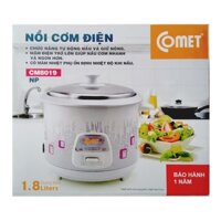 Nồi cơm điện nắp rời 1.8L COMET - CM8019 - Hàng Chính Hãng