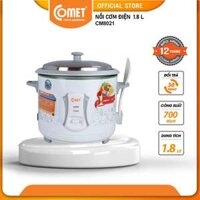 Nồi Cơm Điện nắp rời 1.8L Comet CM8021 - Hàng Chính Hãng