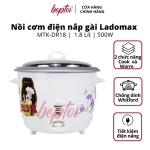 Nồi cơm điện nắp rời 2.8L Matika MTK-DR28