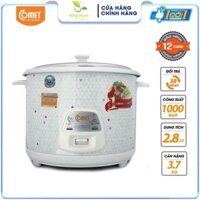 Nồi Cơm Điện Nắp Rời 2,8L COMET - CM8029 - Hàng Chính Hãng Bảo Hành 12 Tháng