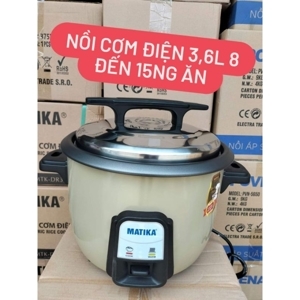 Nồi cơm điện nắp rời 3.6L Matika MTK-DR36