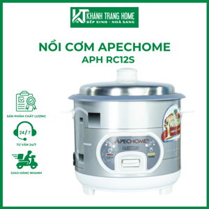 Nồi cơm điện nắp rời Apechome APH-RC12S - 1.2L