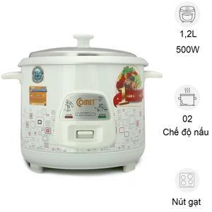Nồi cơm điện nắp rời Comet CM8009 - 1.2 lít