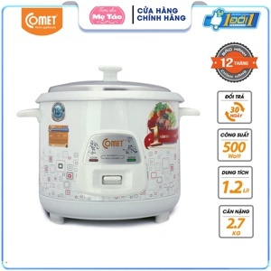 Nồi cơm điện nắp rời Comet CM8009 - 1.2 lít