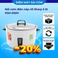 Nồi cơm điện nắp rời Sharp 5 lít KSH-D55V