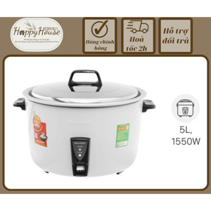 Nồi cơm điện nắp rời Sharp KSH-D55 (5 lít)