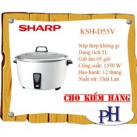 Nồi cơm điện nắp rời Sharp KSH-D55V