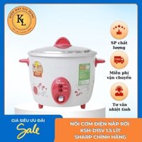 Nồi cơm điện nắp rời Sharp Chính Hãng KSH-D15V 1.5L - Giao màu ngẫu nhiên
