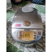 NỒI CƠM ĐIỆN NHẬT ZOJIRUSHI 1L ÁP SUẤT ĐÃ CHUYỂN ĐIỆN 220V