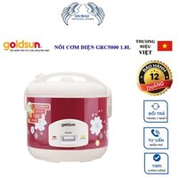 Nồi Cơm Điện, Nồi Cơm Nắp Gài Goldsun GRC5000 1.8l (4-6 người ăn) - Bảo hành chính hãng 12 tháng