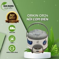 Nồi cơm điện Orkin Or24. Dung tích 2.2L. Lòng nồi phủ ceramic, ủ 2D, hai lớp bảo vệ nồi cơm