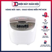 Nồi cơm điện Panasonic SR-CP108NRA 1Lit - Chế độ giữ ấm 12 tiếng - Công nghệ nấu Fuzzy điều chỉnh nhiệt độ theo từng loại gạo - Hàng Chính Hãng