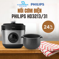 Nồi Cơm Điện Philips HD3213/31 1.8 lít | 5 lớp| nhiệt 3D - Hàng Chính Hãng