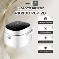 Nồi Cơm Điện Rapido Công Nghệ Nhật - Nồi Cơm Điện Đa Năng Dung Tích 1,2L - Nồi Cơm Nấu Tự Động