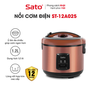 Nồi cơm điện Sato 12A025 - 1.2L