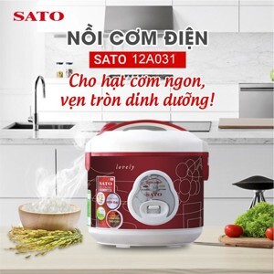 Nồi cơm điện Sato 12A031 1.2L