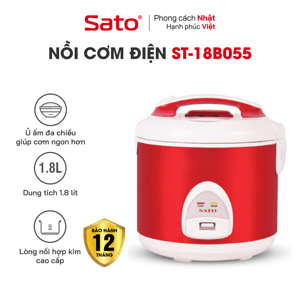 Nồi cơm điện Sato 18B055 1.8L