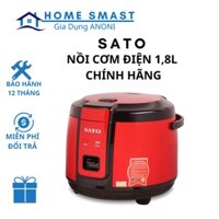 Nồi Cơm Điện SATO 18F051 1,8 Lít, Nồi Cơm Đa Năng Công Nghệ Nhật Bản,bảo hàng 12 tháng