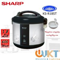 Nồi cơm điện Sharp 1.8 lít KS-R18STV - Hàng chính hãng