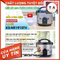 Nồi cơm điện Sharp 1.8 lít KS-NR191STV