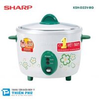 Nồi cơm điện Sharp 2.2 lít KSH-D22V giá rẻ