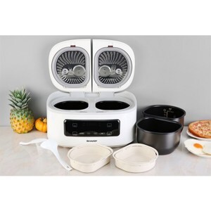 Nồi cơm điện Sharp KN-TC50VN - 2 ngăn nấu, 1.8 lít