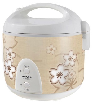 Nồi cơm điện Sharp KS191ETV (KS-191ETV) - Nồi cơ, 1.8 lit, 600W