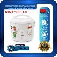 Nồi cơm điện Sharp KS-19ETV 1.8L (sản phẩm này chỉ bán tại ĐC : 5c Miếu Hai Xã ☎️ 0984704708)