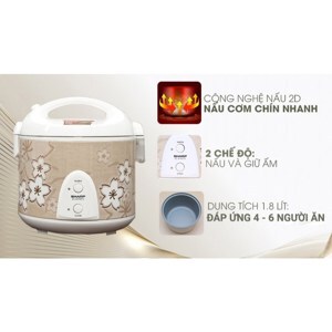 Nồi cơm điện Sharp KS-N191EV 1.8 Lít